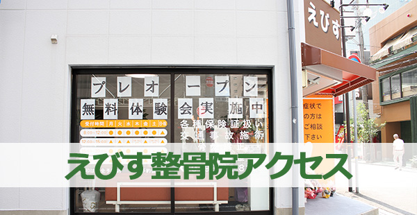 阪神西宮えびす整骨院 アクセス